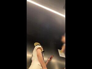 Delicious ass cheeks and thong in upskirt Picture 4