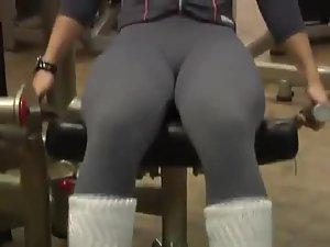 Sweet big ass filmed in the gym Picture 3