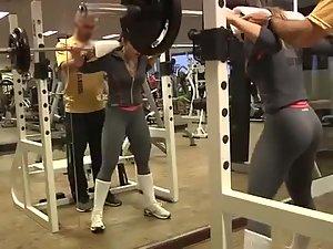 Sweet big ass filmed in the gym Picture 5