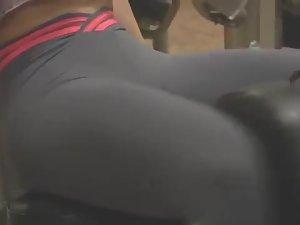Sweet big ass filmed in the gym Picture 7