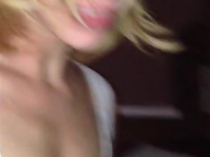 Blonde loves getting fucked in the mouth Picture 1