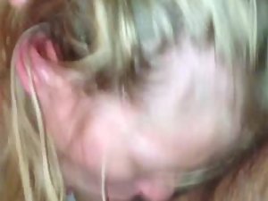 Blonde loves getting fucked in the mouth Picture 8