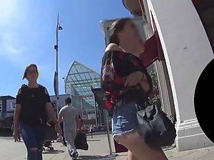 Ass cheeks halfway out of cutoff shorts Picture 4