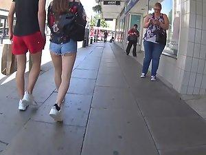 Ass cheeks halfway out of cutoff shorts Picture 6