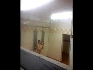 Peeping on nude ladies in female locker room Picture 5