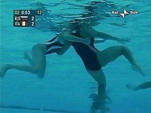 Hot asses of the water polo girls