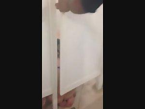 Janitor busts in on teenage lesbians Picture 4