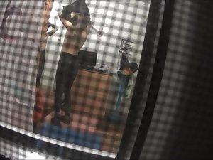 Peeping thru the mosquito net Picture 2