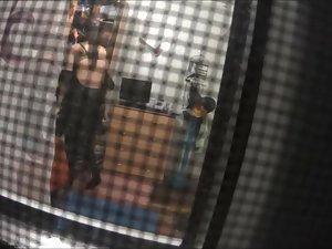 Peeping thru the mosquito net Picture 4