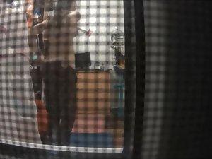 Peeping thru the mosquito net Picture 6