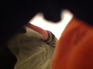 Hot view under a short skirt Picture 2