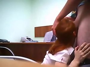 Secretary sucks and fucked in the office Picture 2