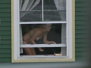 My neighbor got beautiful big boobs Picture 3