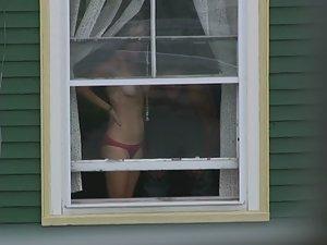 My neighbor got beautiful big boobs Picture 5