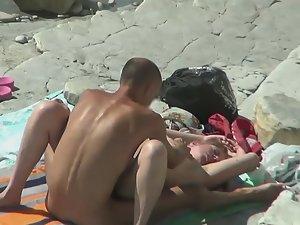 Nudists notice voyeur during sex Picture 2