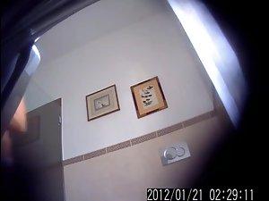 Chubby milf dressing up in lingerie Picture 7