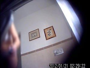 Chubby milf dressing up in lingerie Picture 8