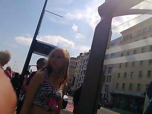 Shy teen girl that's dressed like a slut Picture 4