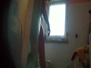 Peeping on my mother in the bathroom Picture 2