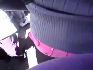 Touching an arousing ass in a crowd Picture 6