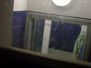 Peeping on naked women in locker room after aerobics class Picture 1