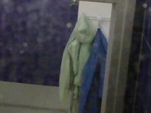 Peeping on naked women in locker room after aerobics class Picture 5