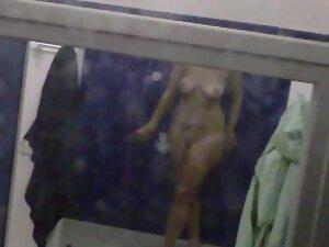 Peeping on naked women in locker room after aerobics class Picture 8
