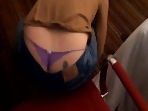 Whale tail of my slutty sister Picture 1