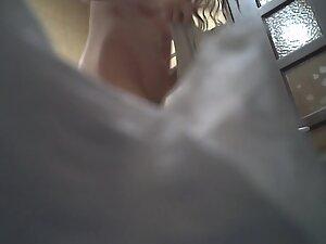 Hidden camera caught long asian pubes Picture 5