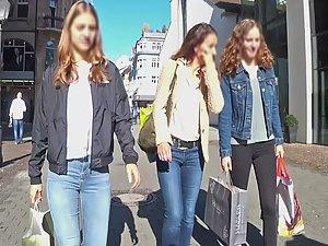 Hot mother and two sexy daughters