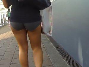 Smallest booty shorts I ever saw Picture 6