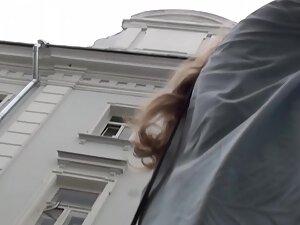 Upskirt on street shows she had sex today Picture 3