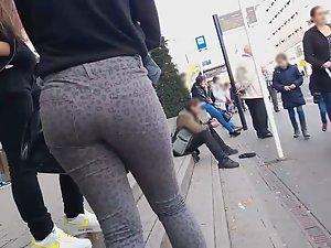Curly woman caught me looking at teens Picture 3