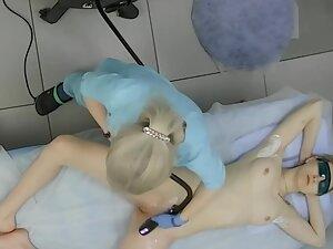 Petite girl spreads legs and ass for hair removal Picture 6