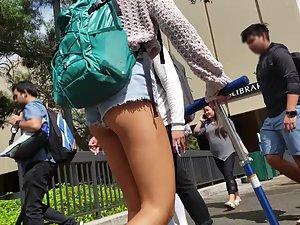 Cutoff shorts showing more ass than they hide Picture 7