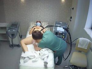 Spying on beefy pussy during hair removal treatment Picture 6