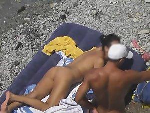 Quick wild fuck on nudist beach Picture 8