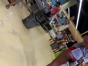 Awesome butts and wedgies in supermarket Picture 5