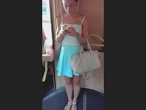 Teen girl is clueless I saw her upskirt Picture 6