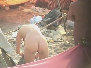 Peeping at hot nudist in camp Picture 4