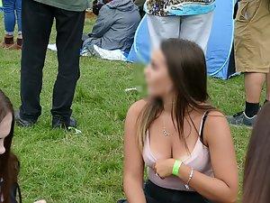Big boobs spotted on a festival Picture 7