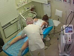 Young woman gets a hair removal treatment Picture 3