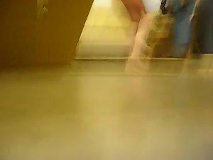 Voyeur caught her nude in the solarium Picture 3