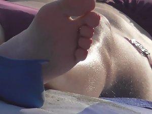 Skinny daughter got big pussy bulge Picture 6