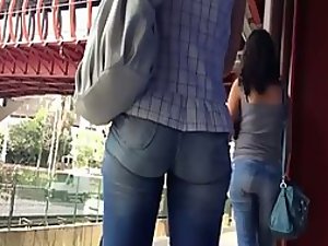 Magnetically appealing ass gets filmed