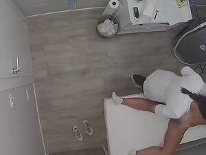 Fuckable shorty caught by hidden camera during hair removal Picture 7