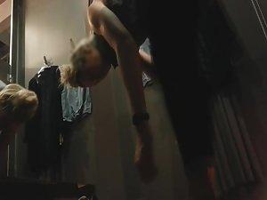 Chav girl tries out some new clothes Picture 5