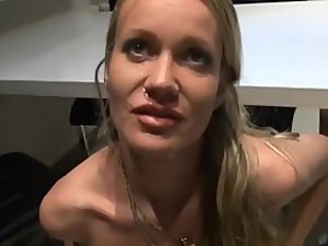 Good looking girl fucked in the kitchen