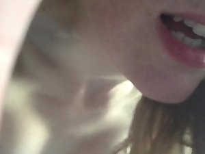 Horny teen girl makes selfie while boy fucks her Picture 4