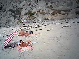 Like an invisible man is fucking this nudist woman Picture 7